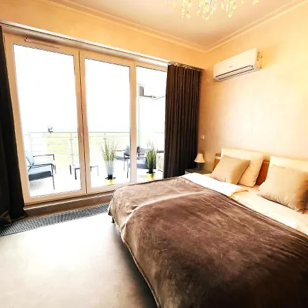 Royal Suite, 50 Meters To Beach, 10th Floor, Beautiful View, Baltic * Dziwnowek
