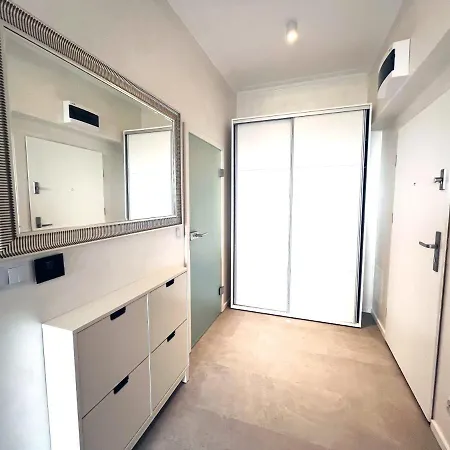 Royal Suite, 50 Meters To Beach, 10th Floor, Beautiful View, Baltic Apartment Dziwnowek
