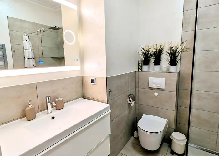 Royal Suite, 50 Meters To Beach, 10th Floor, Panoramic View, Parking, Porta Mare Active & Dziwnówek