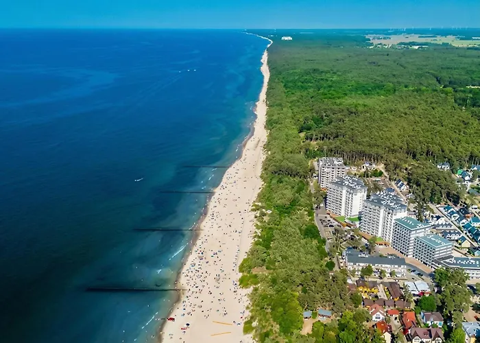 Διαμέρισμα Royal Suite, 50 Meters To Beach, 10th Floor, Panoramic View, Parking, Porta Mare Active & Dziwnówek